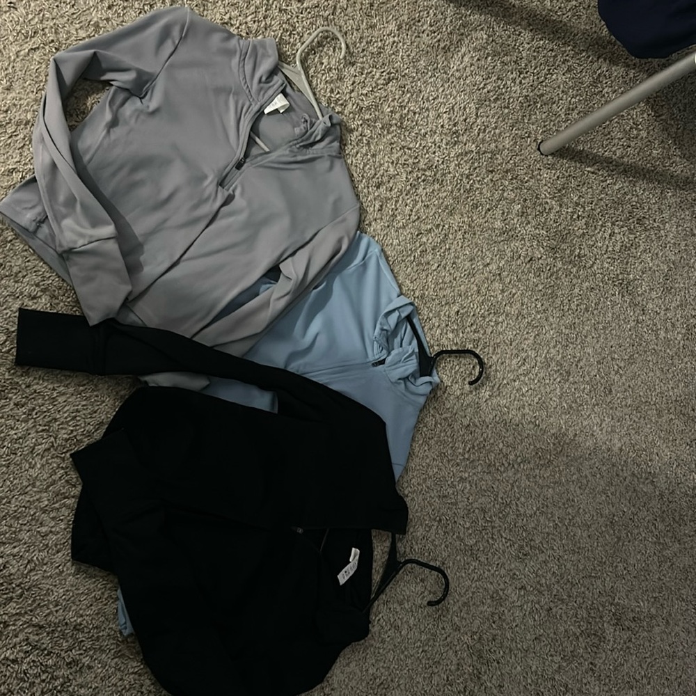 Paragon fitwear cropped quarter zips SEDONA